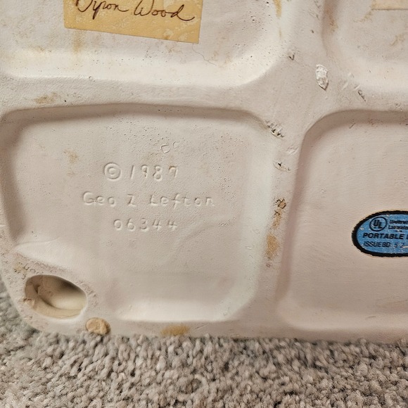 Vintage Lefton Colonial Village Police Station 06344 – 1987 Lighted Building – - Picture 9 of 16